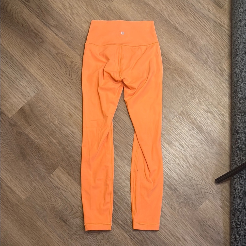 lululemon athletica Orange Leggings
